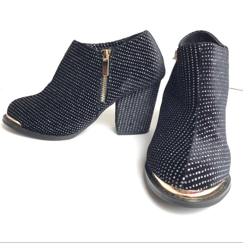 Joan Boyce ankle boots with sparkle detail